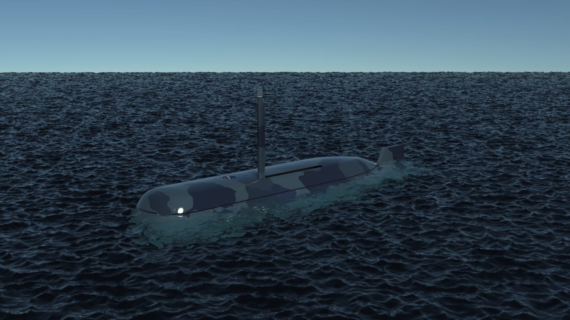 GURNARD DEEP DIVING WET & DRY SEABED WARFARE SUBMARINE